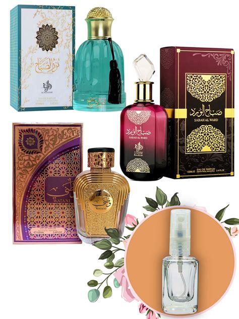 Combo Árabe 3 Decants Al Wataniah Eau de Parfum Chêro Meu Perfumaria