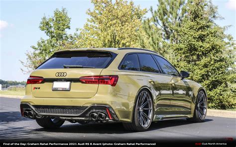 Find Of The Day 2021 Tactical Green Audi Rs 6 Avant Audi Club North