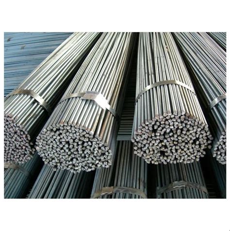 Round Galvanized Iron Rod For Construction Size Diameter Inch At