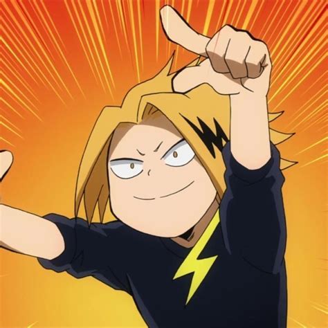 Denki Kaminari Icons My Hero Academia
