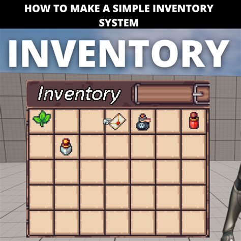 How To Make A Simple Inventory System In Unreal Engine 5 Community