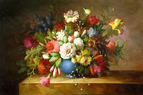 Classical Flower Paintings N121 Art In Bulk