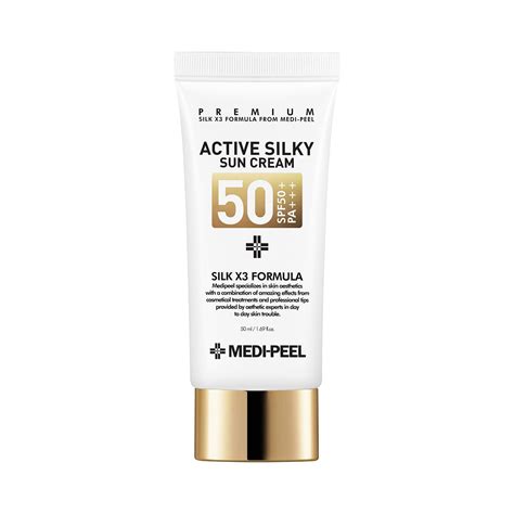 Medi Peel Active Silky Sun Cream SPF50 PA Adalin Beauty