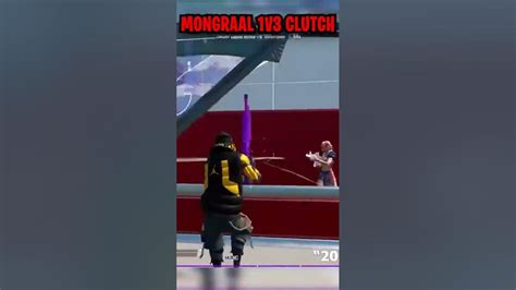 Insane Mongraal 1v3 Clutch 😲🤯 Fortnite Fortniteshorts Youtube