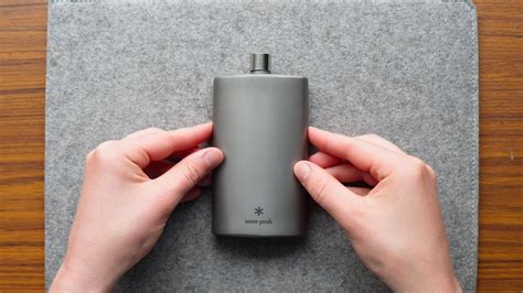 Absurdly Expensive But Best Ultralight Edc Flask Snow Peak Titanium