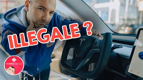 Volante Yoke Su Tesla Model O Model Y Illegale Youtube