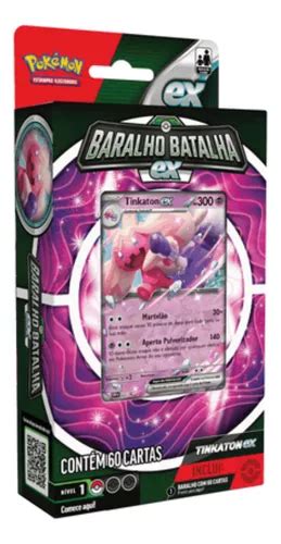 Deck Jogo Pokémon Baralho Batalha Chien pao Tinkaton Copag Frete grátis