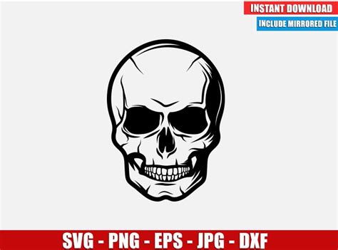 Prints Home Décor Skull Svg Design Vector Clip Art Silhouette Svg Png