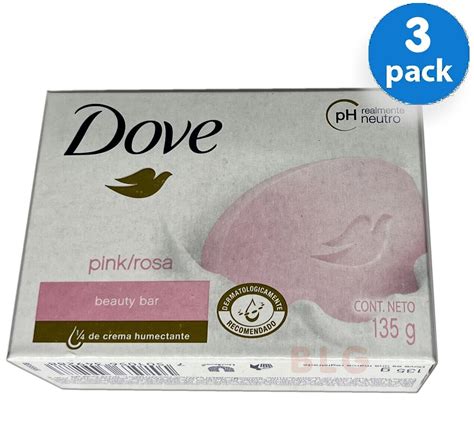 Dove Pink Beauty Cream Bar 4 75oz Moisturizing Scent Hand Face Bath