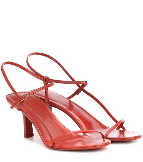 Bare Leather Sandals The Row Mytheresa