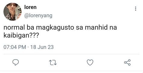 Solana On Twitter Normal Lang Magkagusto Sa Kaibigan Ang Hindi