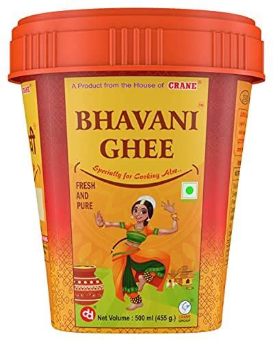 Bhavani Ghee Buffalo Ghee 500ML Jar Fssai ISO Certified