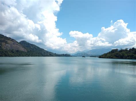 Thenmala Dam or Parappar Dam Reservoir, Kollam District, Kerala Stock ...