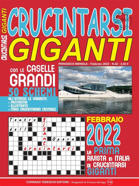 Crucintarsi Giganti N 32 SPREA EDITORI