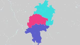 Regierungsbezirke Hessen Interactive Karte