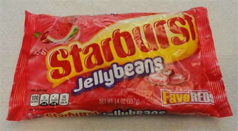 Starburst Fave Reds Jelly Beans 14 Ounce Bag Starburst Red Jelly