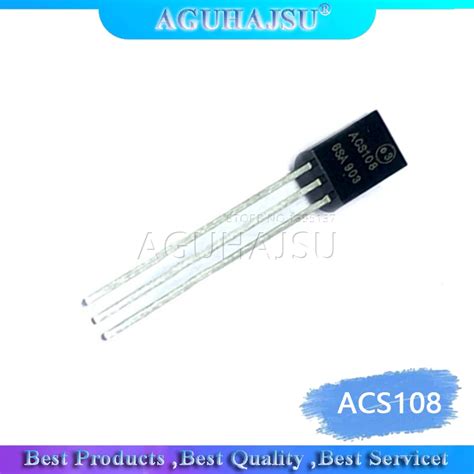 10pcs ACS108 6SA TR ACS108 6SA ACS1086S ACS108 SCR AC 스위치 92 0.8A|반도체 ...