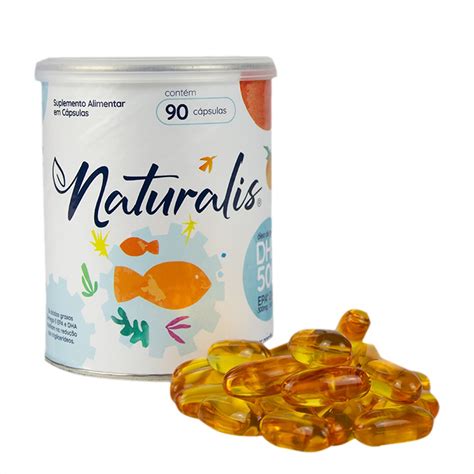 ÔMEGA 3 DHA 500 NATURALIS SUPER ÔMEGA DHA 90 CÁPS KIT 6 LATAS