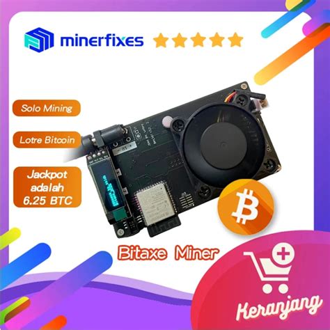 Brand New Bitaxe Gh S Bitcoin Btc Solo Miner Crypto Mining With