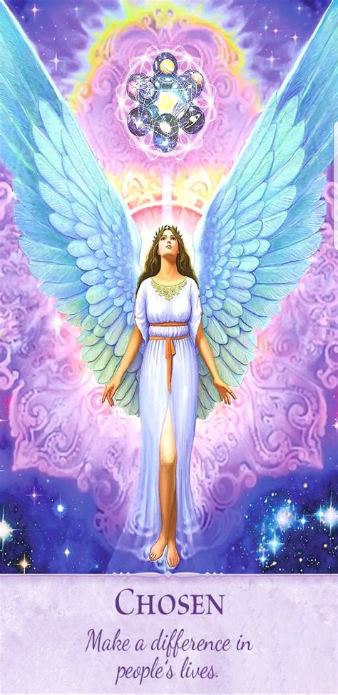 Angel Power Wisdom Cards Chosen All Who Come Across This Card Are