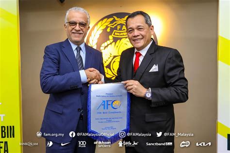 Presiden AFC Kagum Dengan Bola Sepak Malaysia JDT Dan KL City Tahun