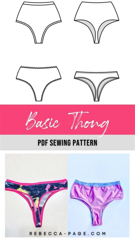Diy Bikini Free Bikini Bottom Pattern For Girls Artofit