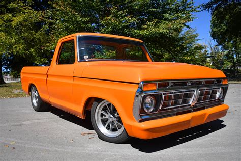 1976 Ford F 100 Is A Modular Swapped Tangerine Dream