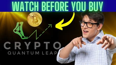 Bitcoin Crypto Quantum Leap Review Crypto Quantum Leap Crypto