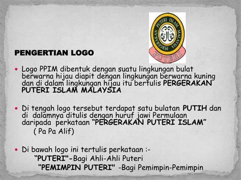 Ppt Pergerakan Puteri Islam Malaysia Powerpoint Presentation Id2770445