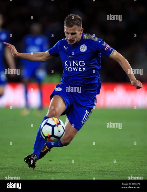 Leicester City's Marc Albrighton Stock Photo - Alamy