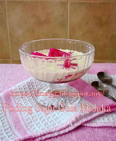 Cara Mudah Buat Puding Sagu Gula Melaka Teratak Mutiara Kasih