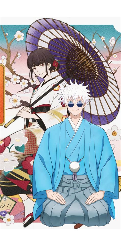 1207 Kimono Edit Gojo Satoru X Yosano Akiko By December 96 On