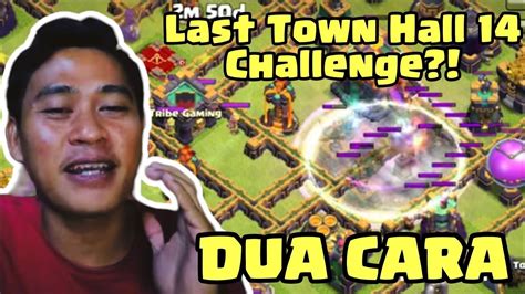 DUA Cara Meratakan Tantangan Terakhir Townhall 14 Clash Of Clans YouTube