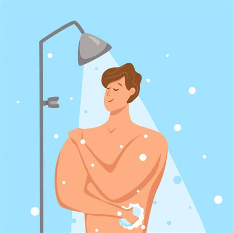 Skin Man Shower Illustrations Royalty Free Vector Graphics And Clip Art