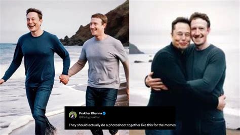 Ai Generated Images Show Elon Musk And Mark Zuckerberg Celebrating A