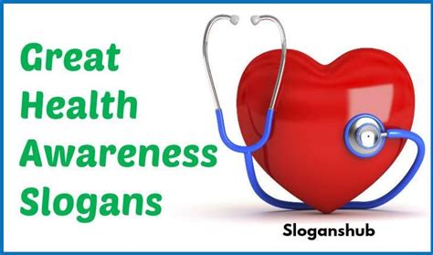 Pin Auf Health Awareness Slogans
