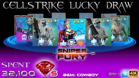 Sniper Fury Cell Strike Lucky Draw Special Event Feb Youtube