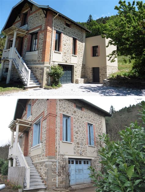 Rénovation et extension d une maison des années 1930 à Aurec sur loire