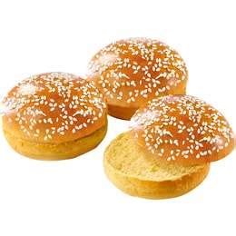 Brioche Gourmet Brioche Burger Buns With Sesame Seeds Pack Woolworths