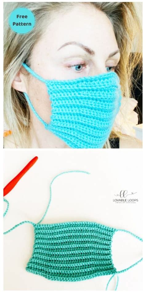 Free Face Mask Crochet Patterns For Adults The Yarn Crew