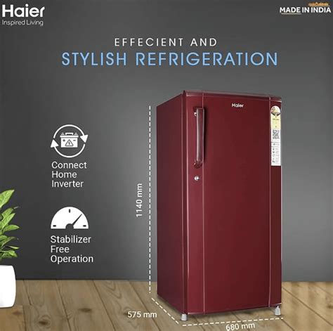 Haier L Star Direct Cool Single Door Refrigerator Model