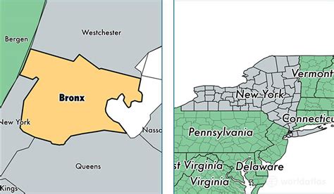 Bronx County, New York / Map of Bronx County, NY / Where is Bronx County?