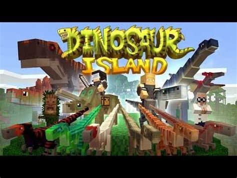 Walczę z dinozaurami Dinosaur Island Minecraft Część 1 YouTube