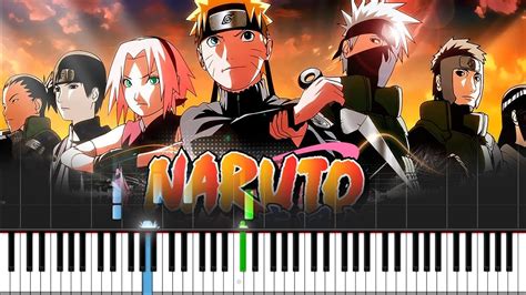 Yasuharu Takanashi Naruto Shippuden Main Theme Synthesia Piano