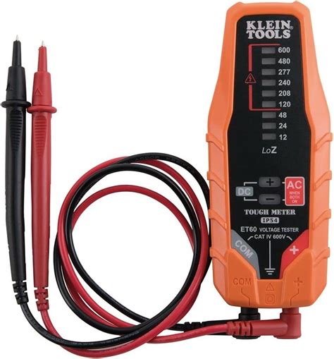 Klein Tools Et200 Electronic Voltagecontinuity Tester Et60 Amazon