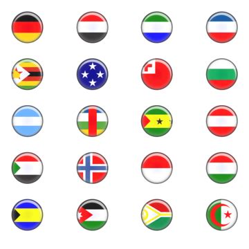 World Flags PNG Transparent Images Free Download | Vector Files | Pngtree