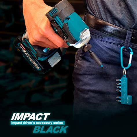 Juego Set IMPACT BLACK De 7 Puntas 1 Adaptador Makita E 11994 8piezas