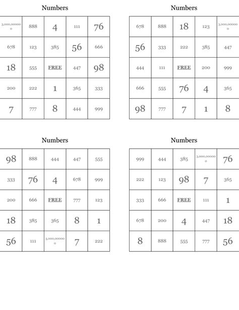 Classroom Rules Bingo Cards WordMint Discover The Fascinating