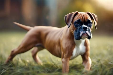 Miniature Boxer Sidewalk Dog