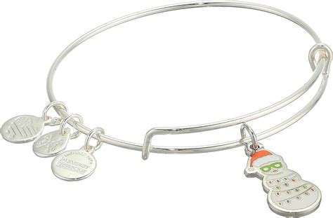 Amazon Alex And Ani Color Infusion Holiday Snowman Bangle